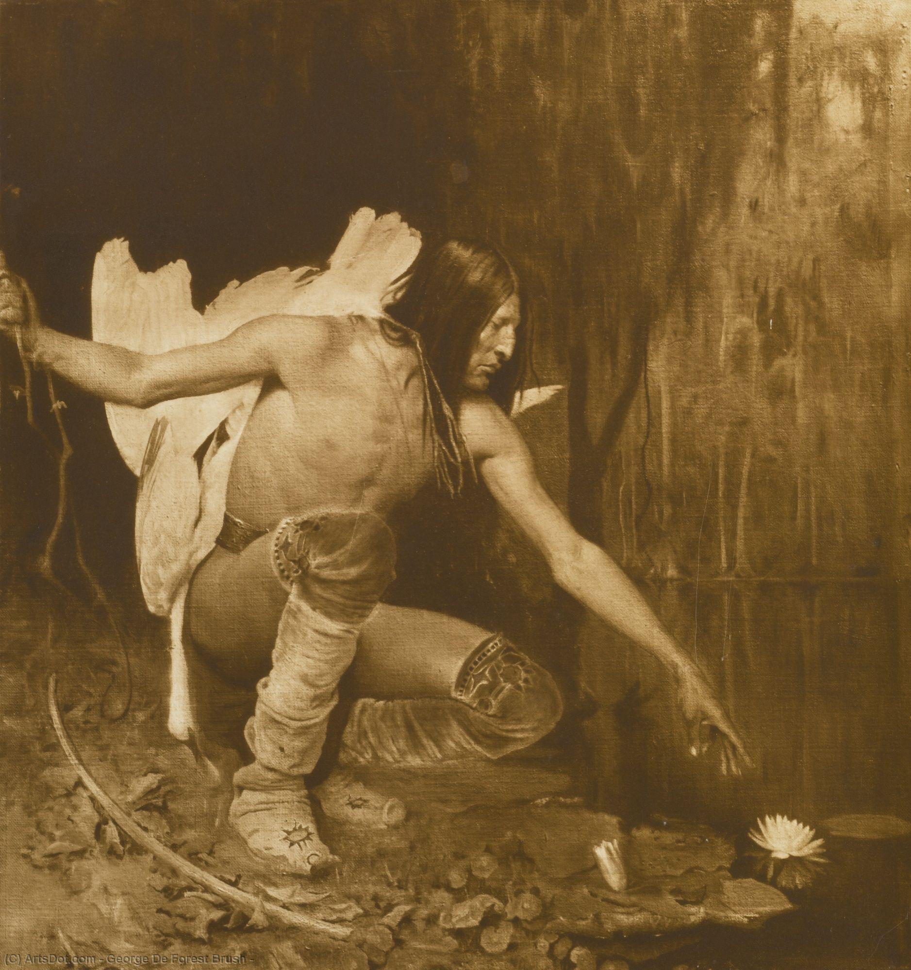 Untitled (aqtekw) — George De Forest Brush