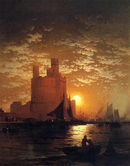 Moonlit Scene — Эдвард Морэн