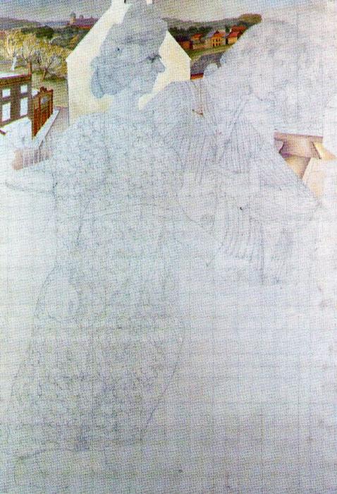 Me And Hilda, Downshire Hill — Sir Stanley Spencer