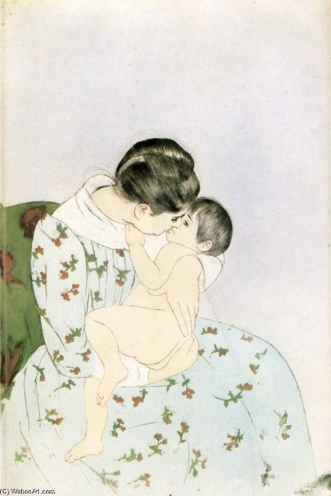 Mother's Kiss — Mary Stevenson Cassatt