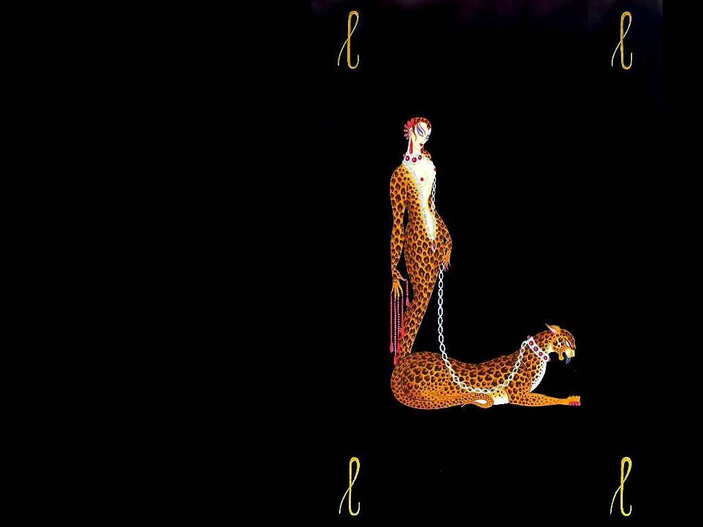 Alphabet L — Erté