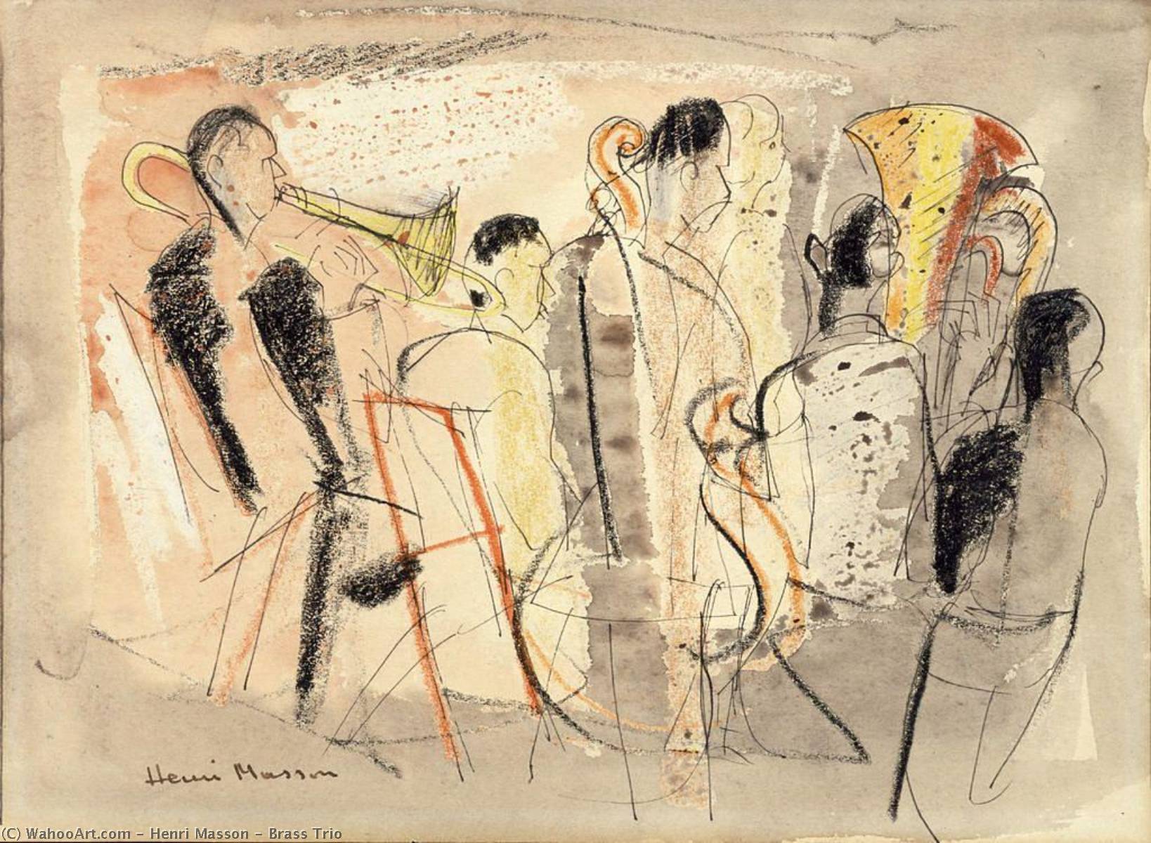 Brass Trio — Henri Masson