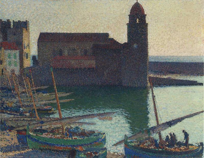 Le Port Collioure — Henri Jean Guillaume Martin