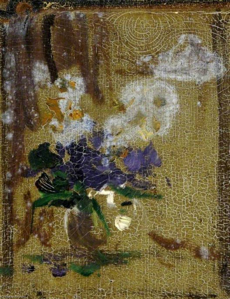 Study Of A Flower (detail) — Frederick William Elwell