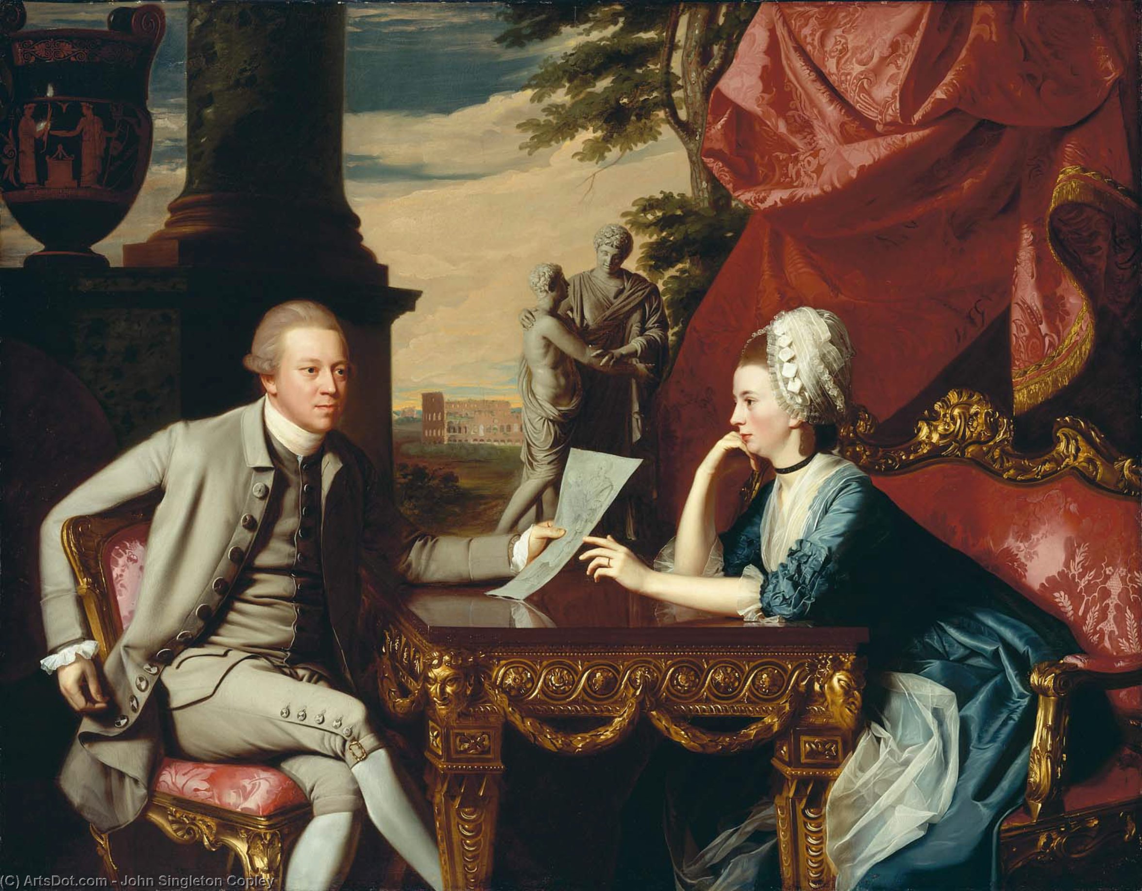 El Sr. Y La Sra. Ralph Izard (alice Delancey) — John Singleton Copley