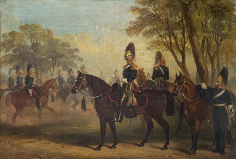 Glasgow Yeomanry At Exercise — Henry Martens
