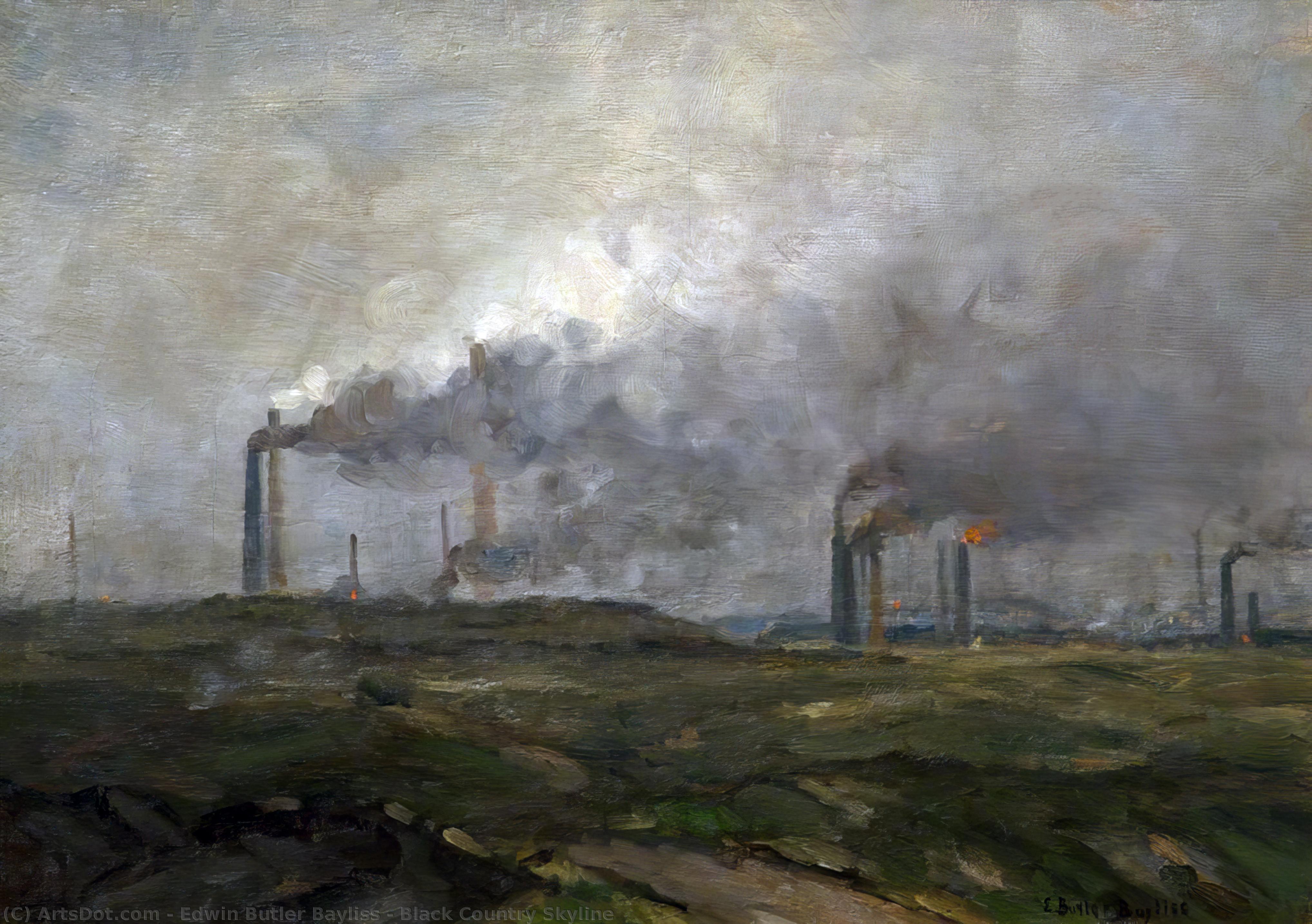 Black Country Skyline — Edwin Butler Bayliss