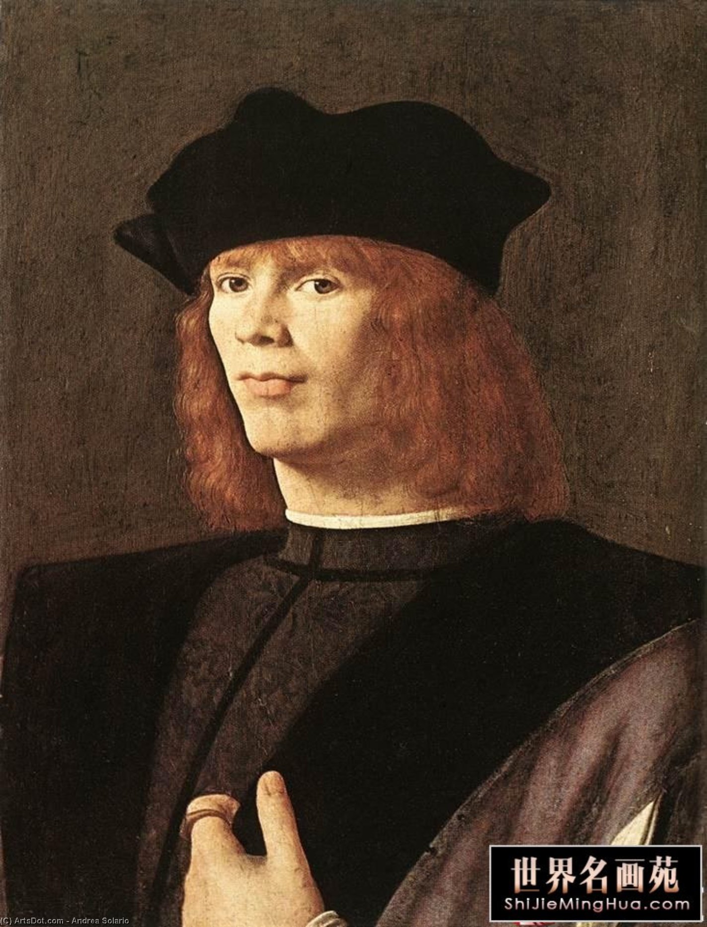 Portrait Of A Man — Andrea Solario