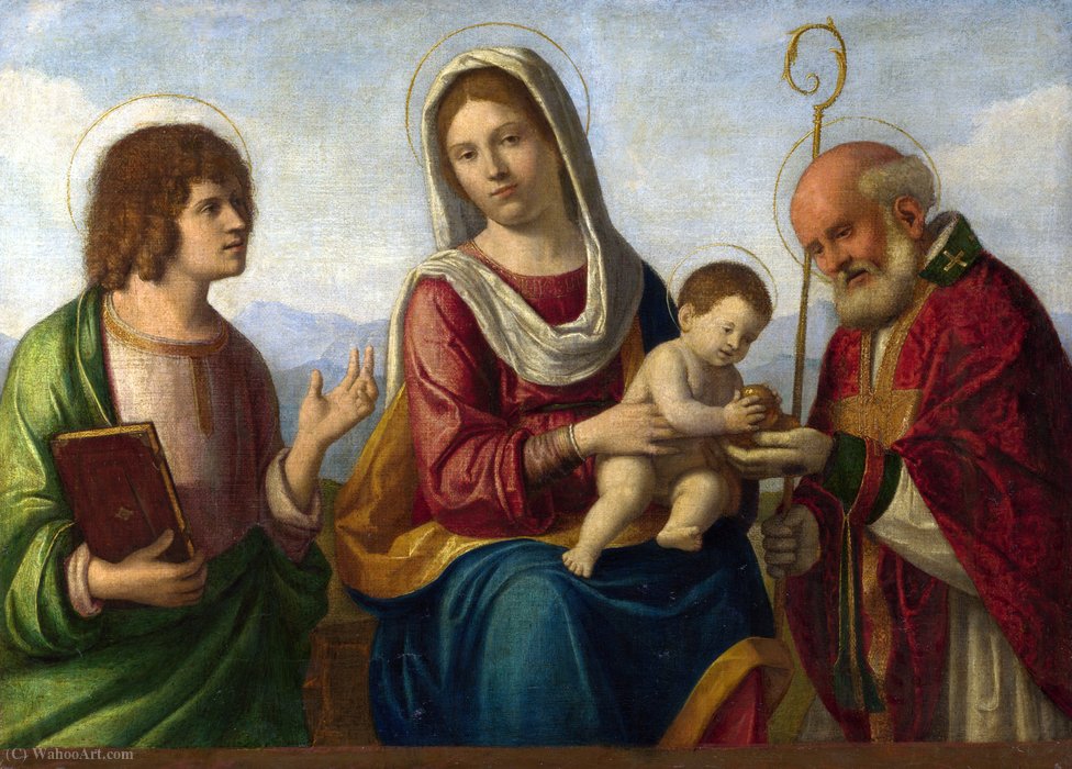 The Virgin And Child With Saints — Giovanni Battista Cima Da Conegliano