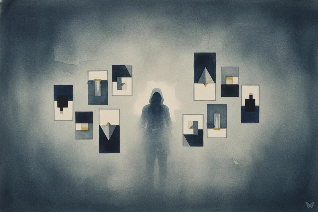 Nocturne In Indigo: The Fragmented Self — Laurent Dumas