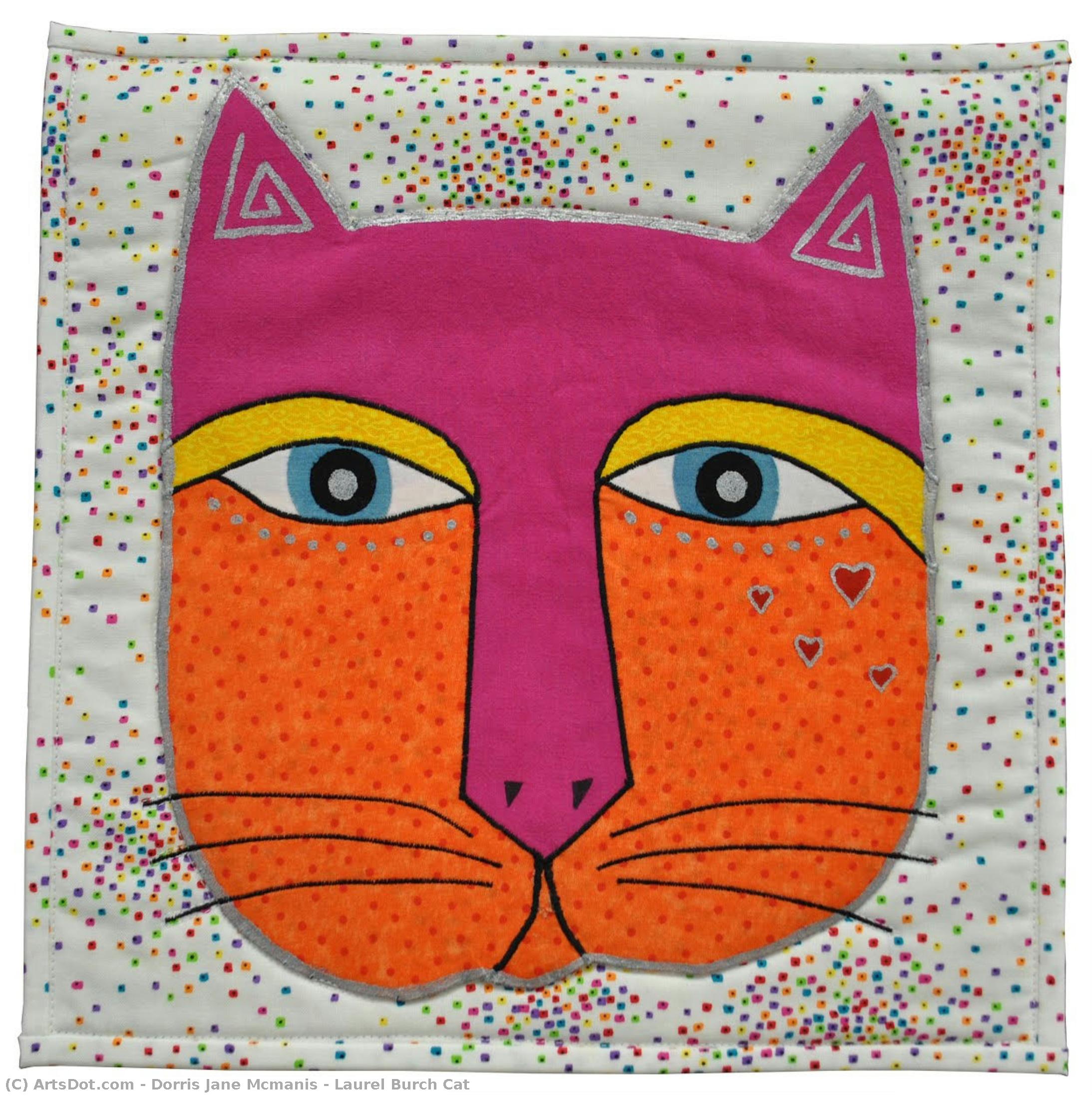 Laurel Burch Cat — Dorris Jane Mcmanis