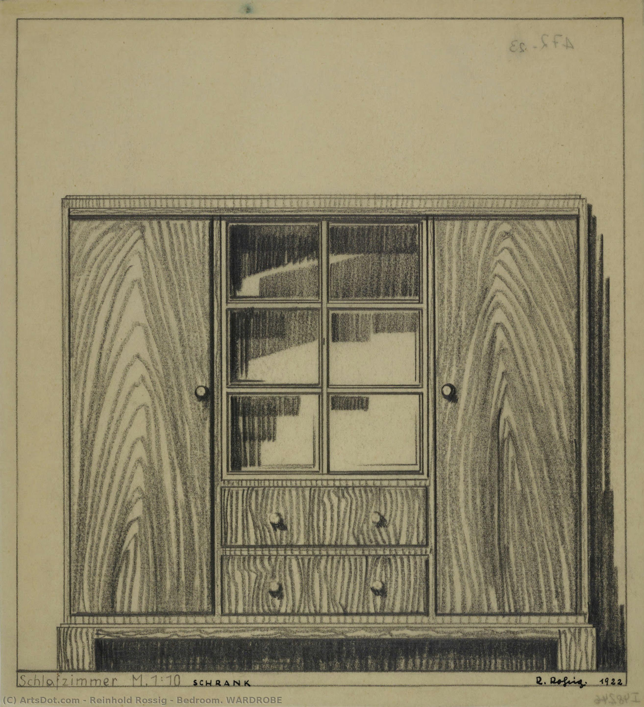 Bedroom. Wardrobe — Reinhold Rossig