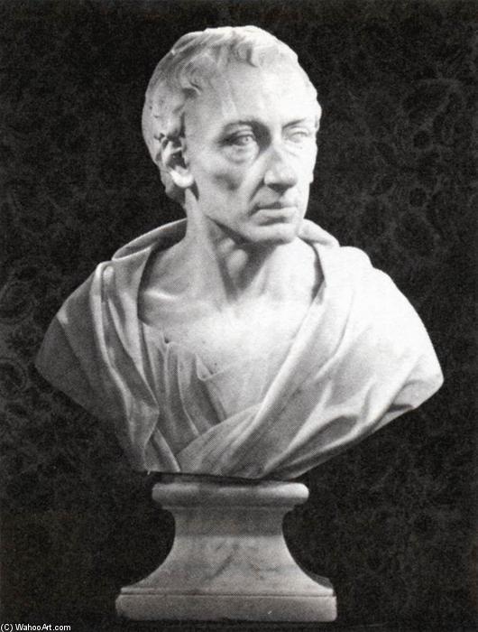 Bust Of Alexander Pope — Louis-françois Roubiliac