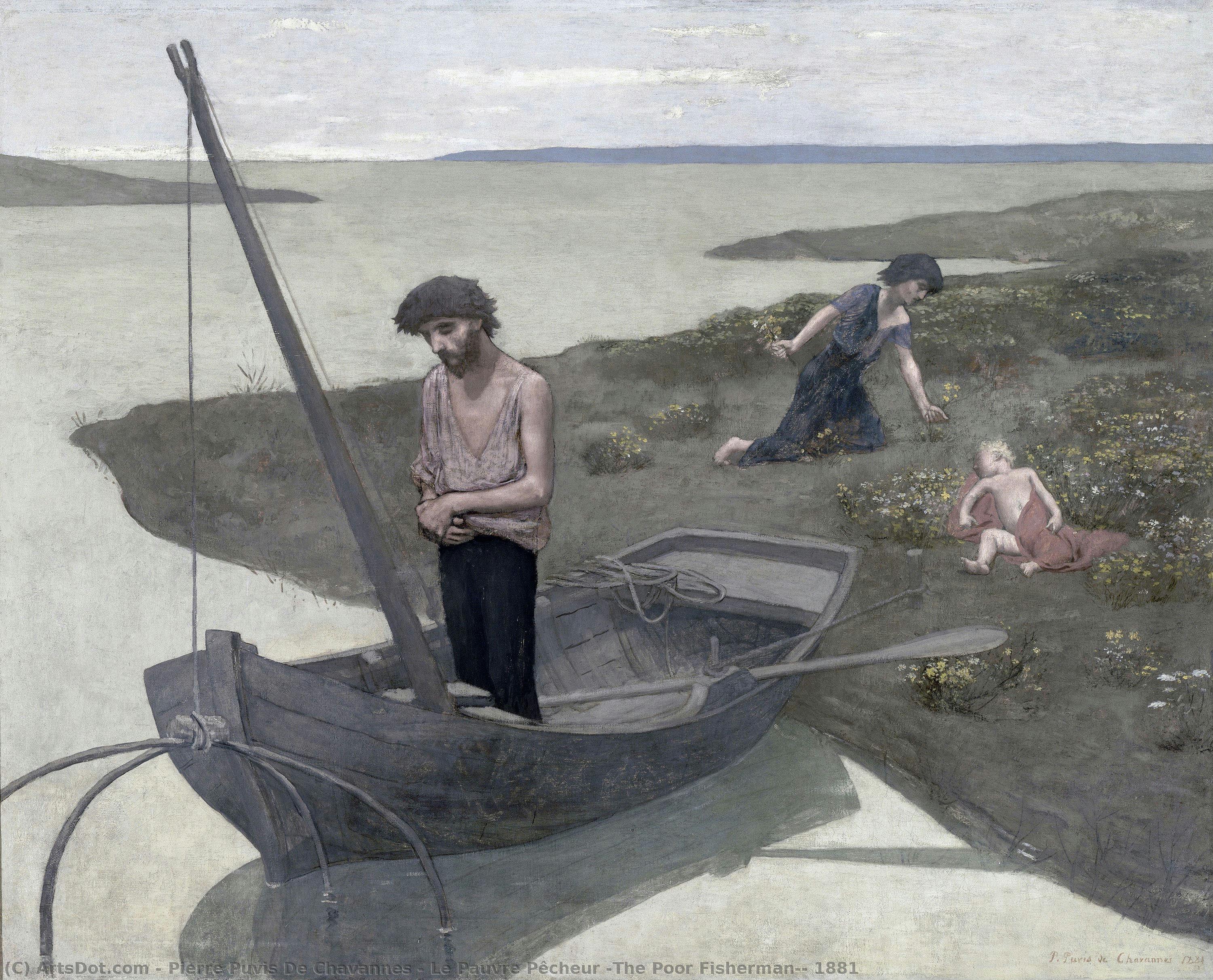 Le Pauvre Pêcheur (the Poor Fisherman), 1881 — Pierre Cécile Puvis De Chavannes
