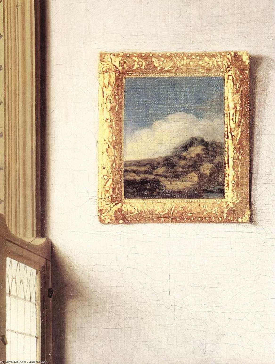 Lady Standing At A Virginal — Johannes Vermeer
