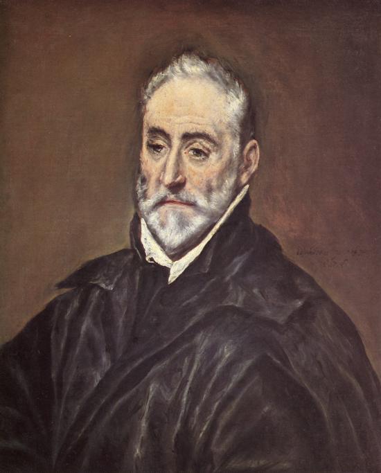 Portrait Of Antonio De Covarrubias Y Leiva — El Greco