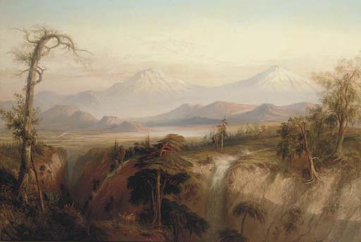 The Ravine Of The Desert (the Valley Of Mexico) — Daniel Thomas Egerton