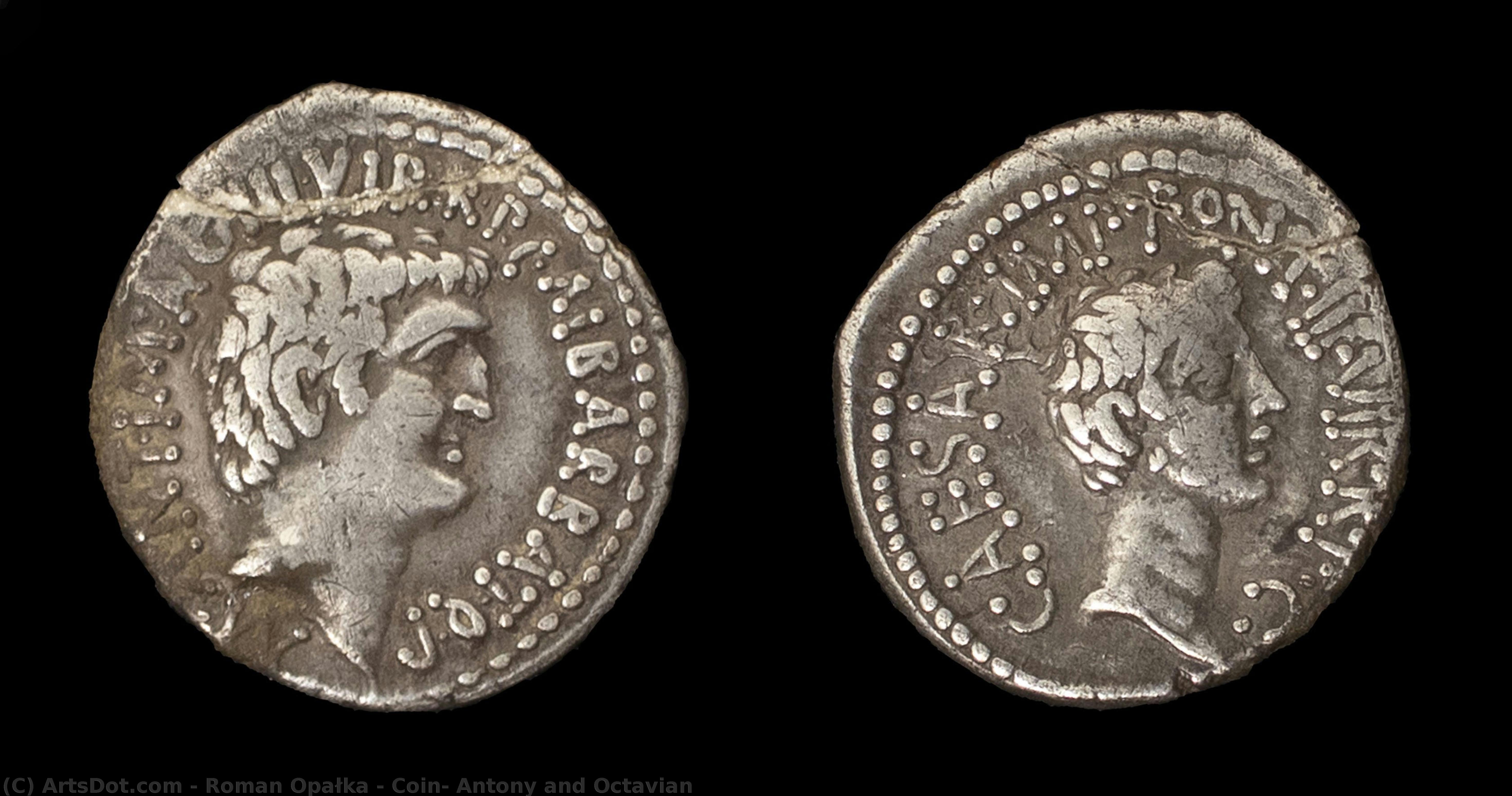 Coin, Antony And Octavian — Роман Опалка