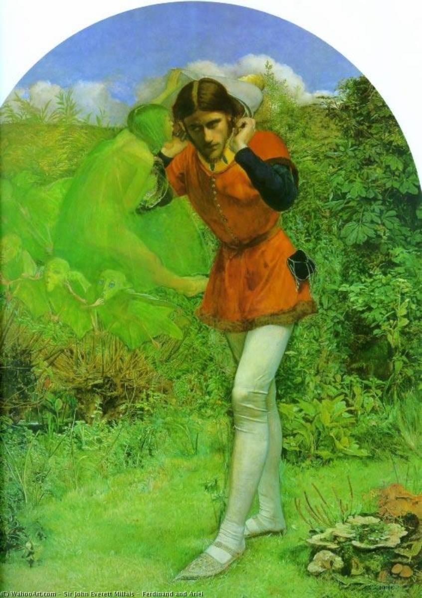 Ferdinand And Ariel — Джон Эверетт Миллейс