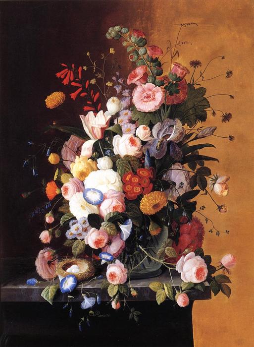 Still Life With Flowers — Severin Roesen