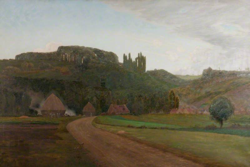 Near The Village Of Crécy, France — William Bright Morris