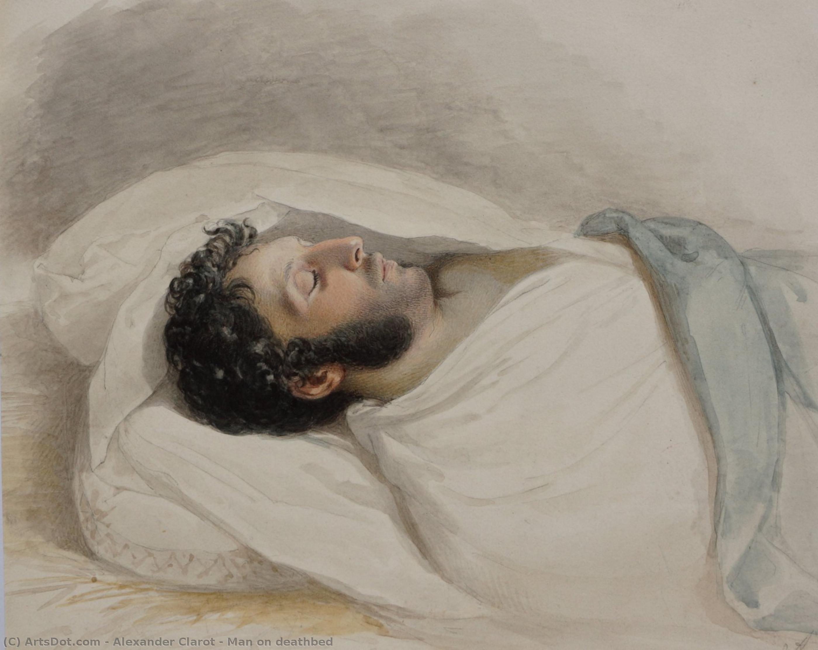 Man On Deathbed — Alexander Clarot