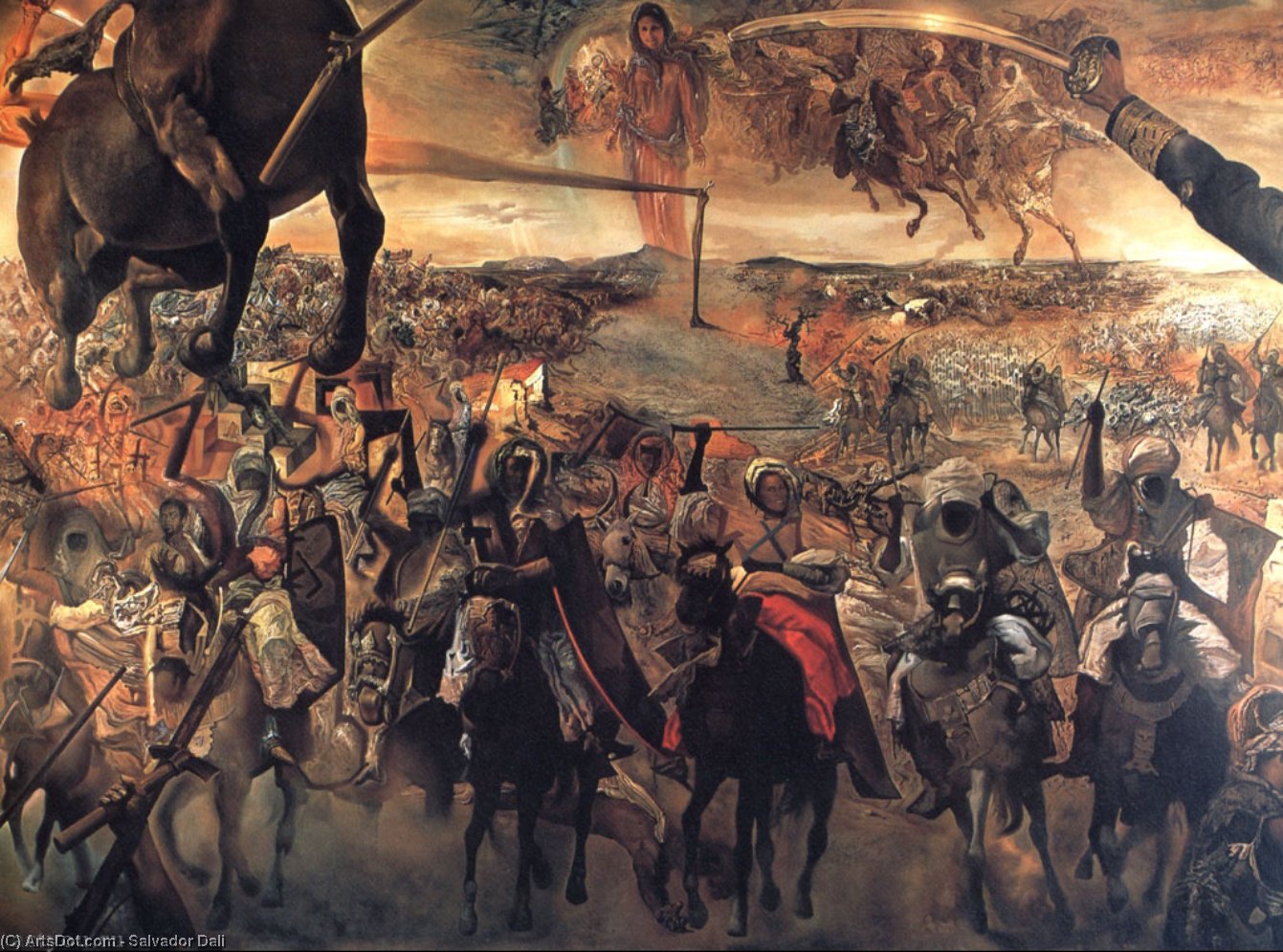 The Battle Of Tetuan, 1961-62 — Сальвадор Дали