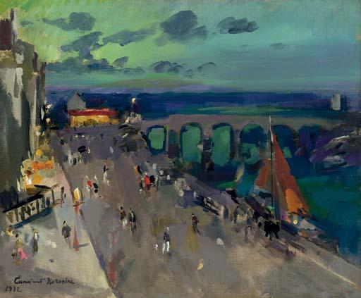 View Of The River — Konstantin Alexeievitch Korovin