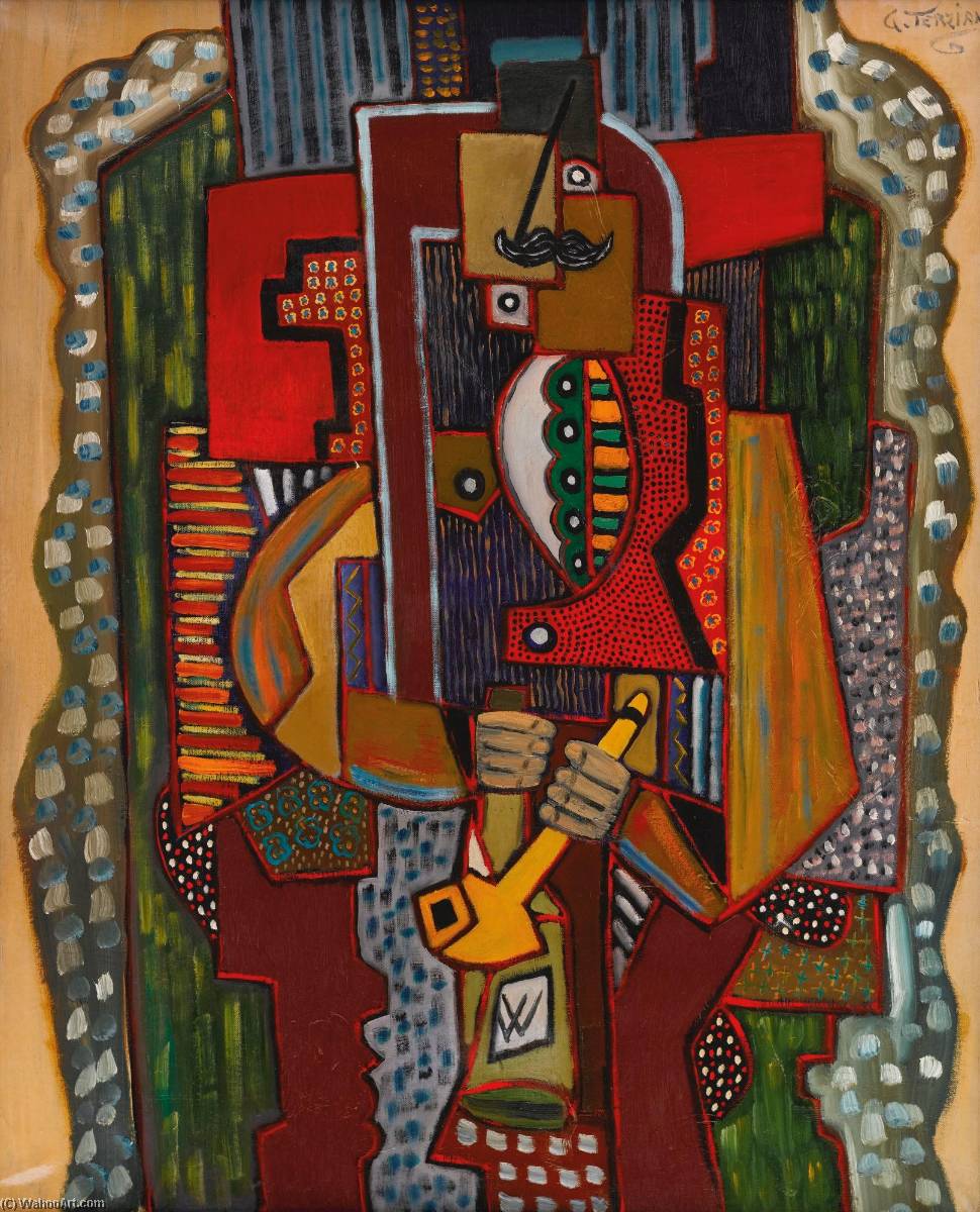 Homme À La Pipe — Georges Terzian