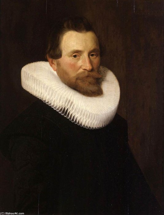 Portrait Of A Gentleman — Nicolaes Eliaszoon Pickenoy