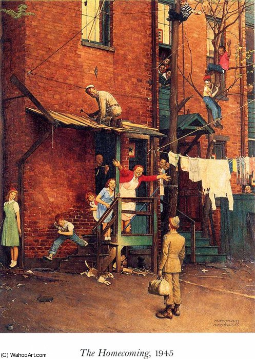 Untitled (9563) — Norman Rockwell