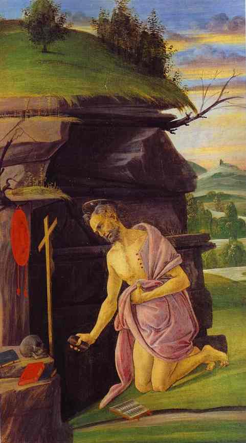 St. Jerome — Боттичелли