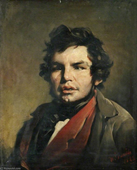 Portrait Of A Man's Head — William Daniels
