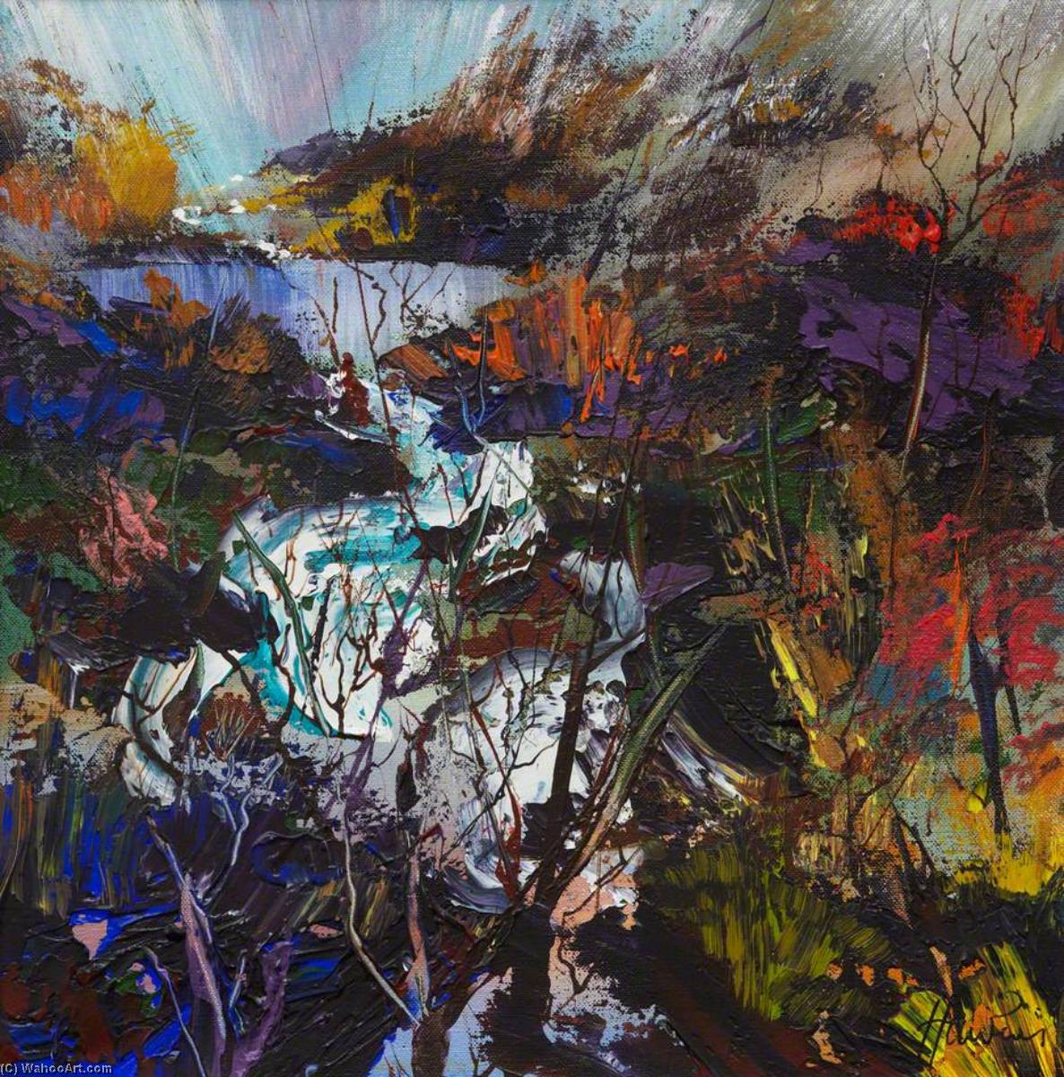 Pools Beside The Rhue Burn — James Hawkins
