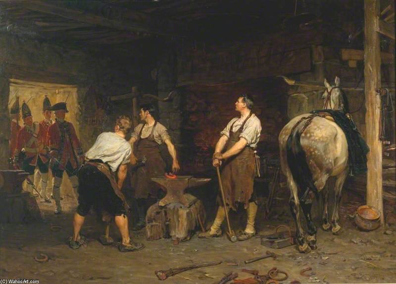 After Culloden, Rebel Hunting — John Seymour Lucas