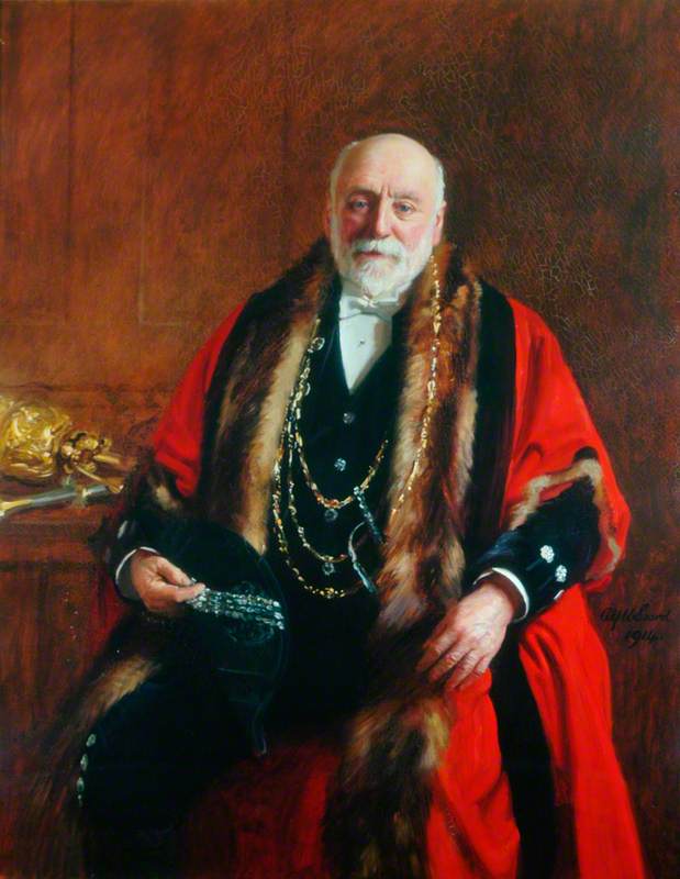 Alderman Sir Joseph Sykes Rymer, Lord Mayor — Alford Usher Soord