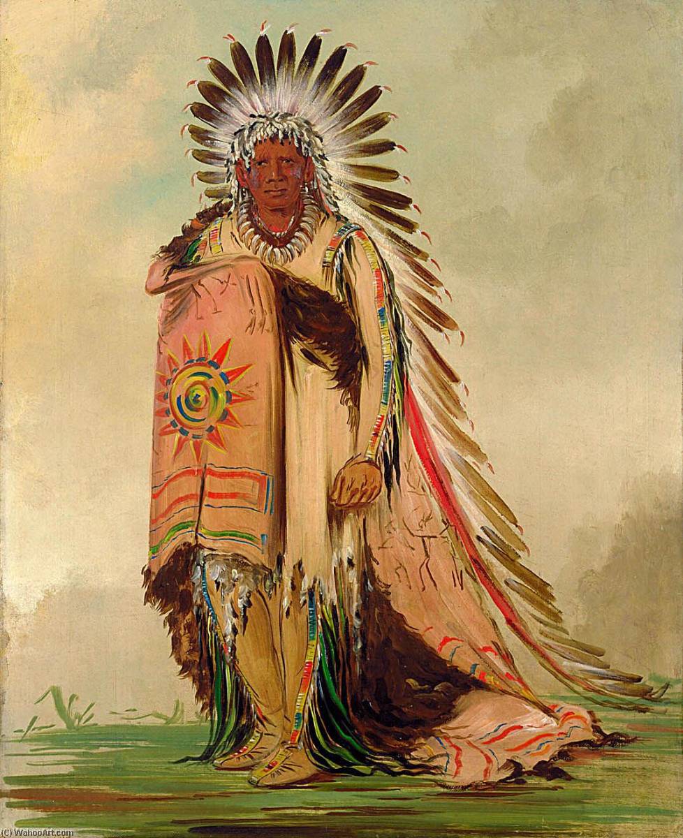 Wán Ee Ton, Chief Of The Tribe — ジョージ・キャットリン