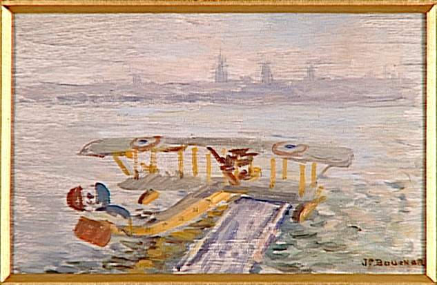 Hydravion, Dunkerque, 1916 — Joseph-félix Bouchor