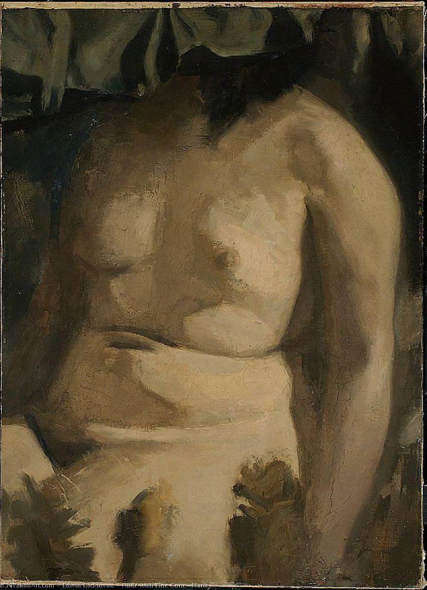 Nude With Pine Cone (marie) — Edwin Dickinson
