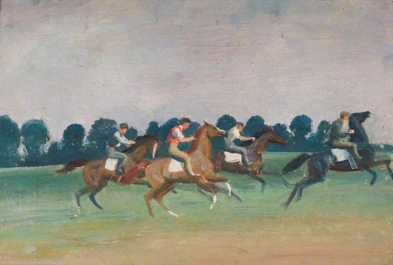 Warren Hill, Newmarket — Sir Alfred James Munnings