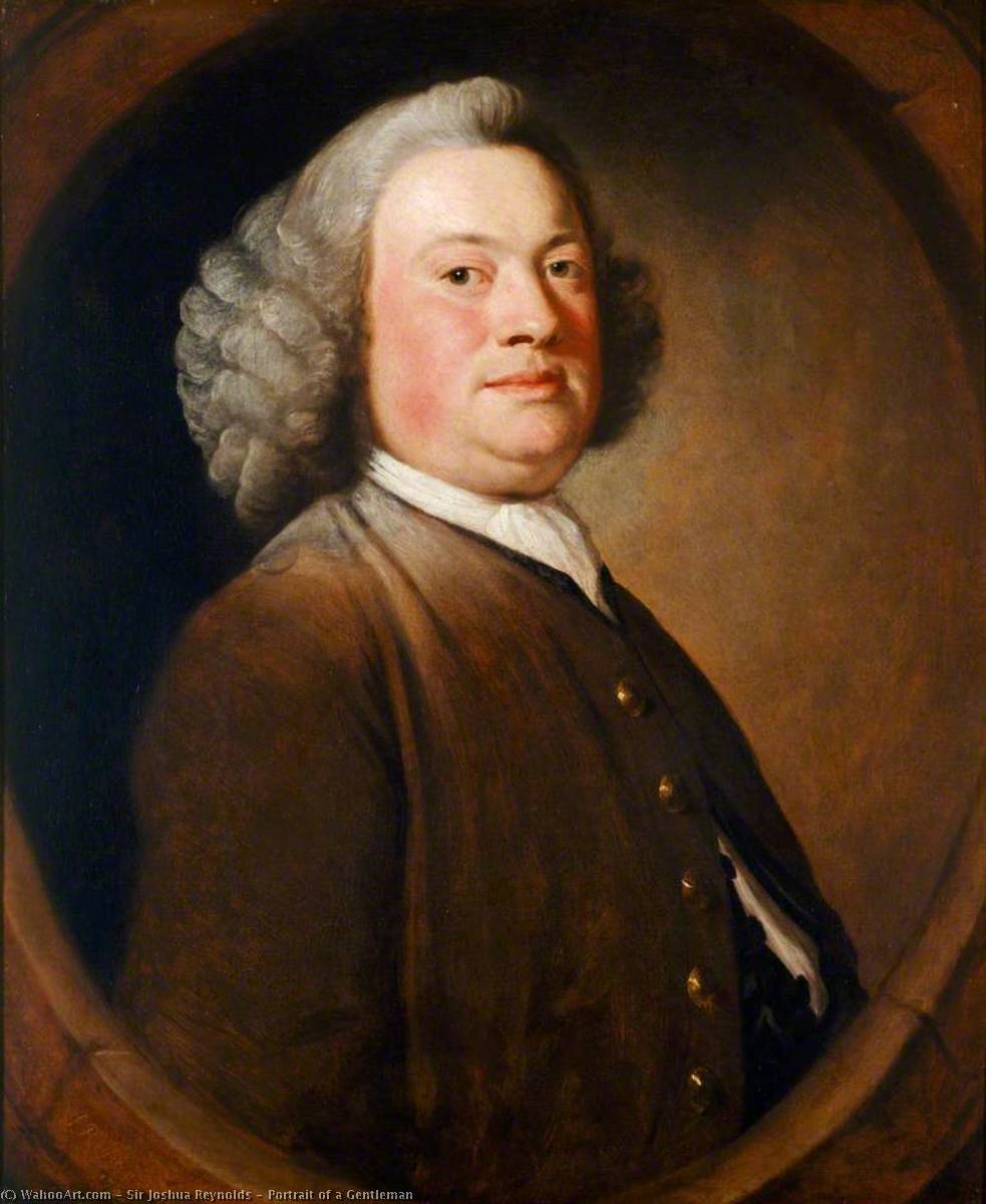 Portrait Of A Gentleman — Sir Joshua Reynolds