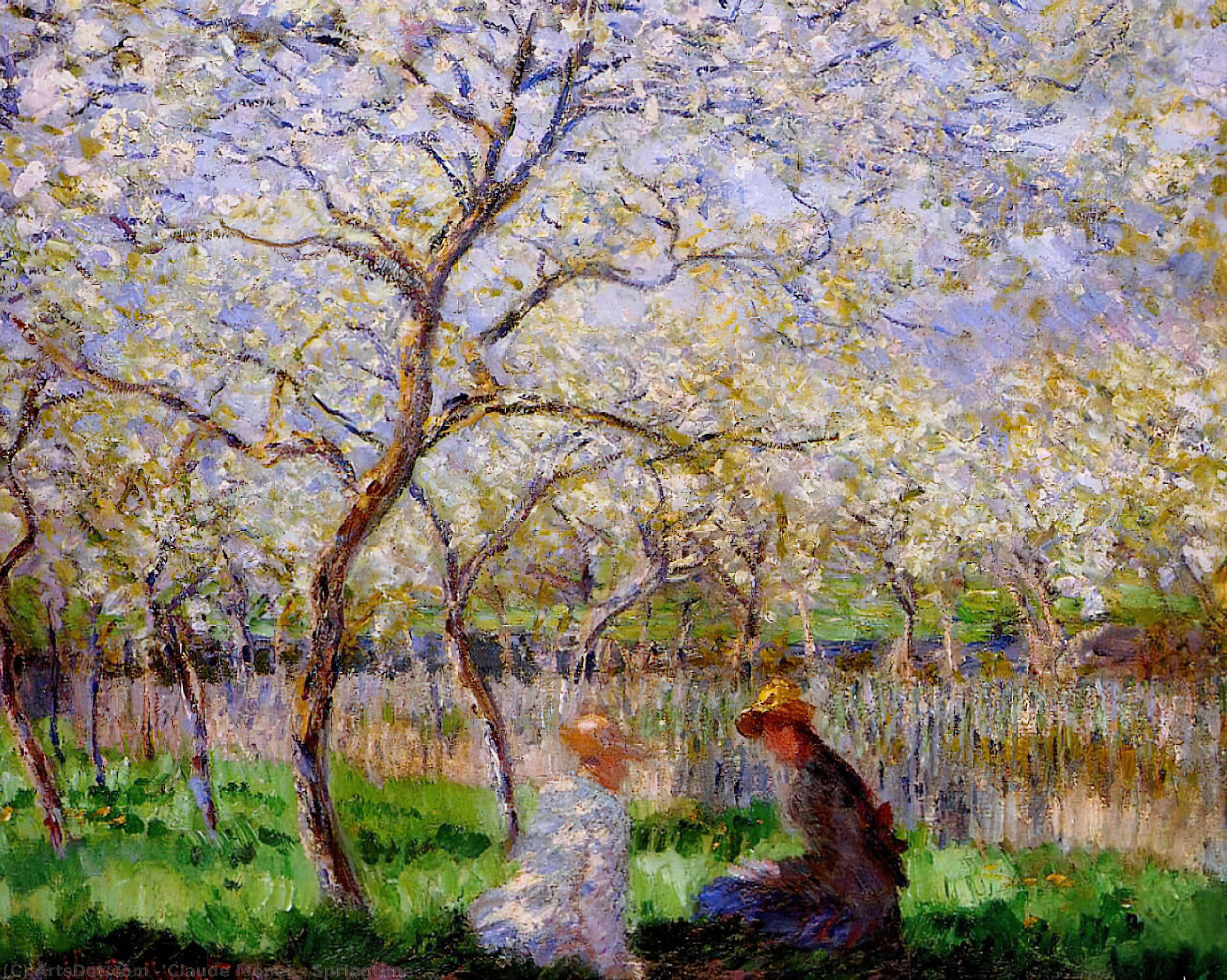 Springtime — Клод Моне