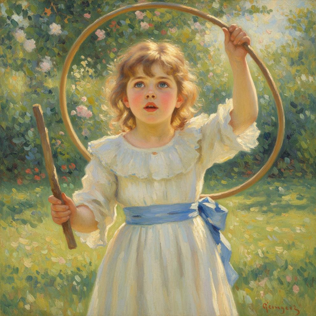 Luminous Innocence In The Golden Glade: A Singular Impression — Marc Duvallier