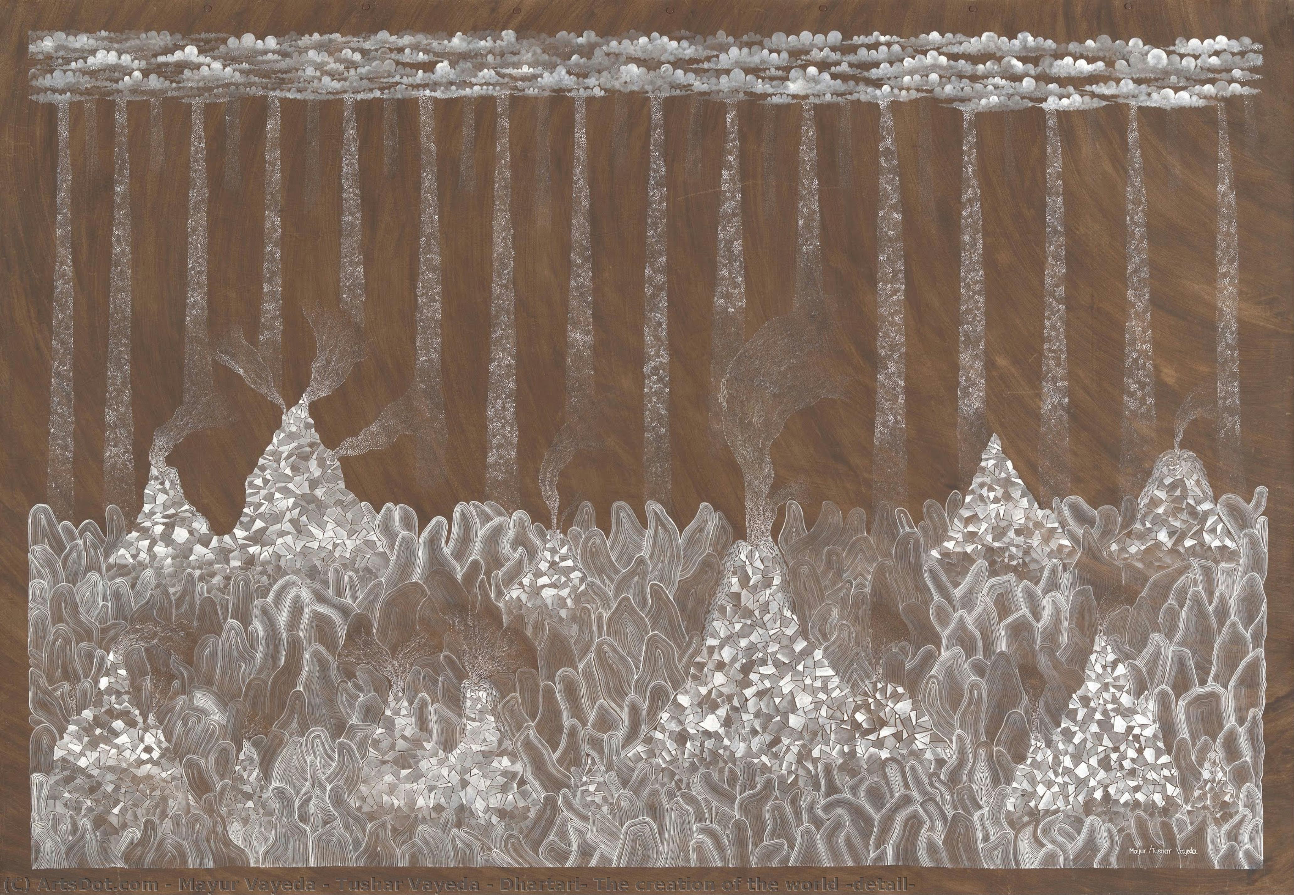 Dhartari: The Creation Of The World (detail) — Mayur Vayeda & Tushar Vayeda