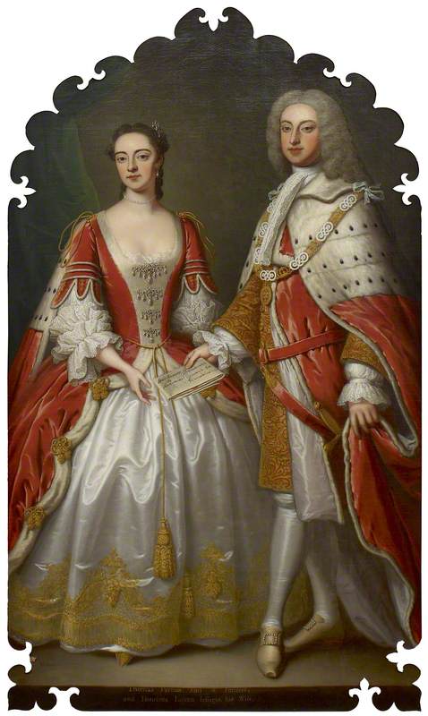 Thomas Fermor, 1st Earl Of Pomfret, And Henrietta Louisa, Countess Of Pomfret — Thomas Bardwell