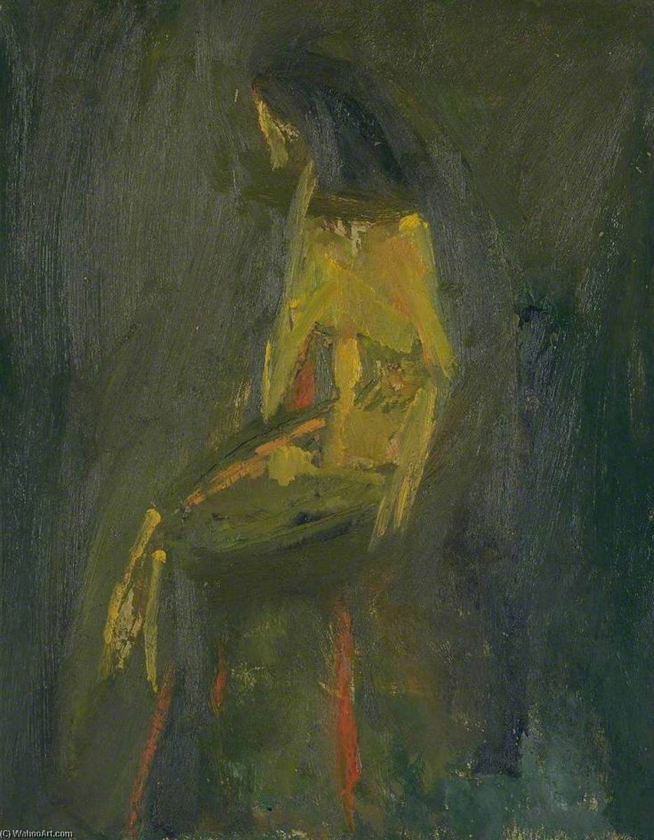 Yellow Seated Figure — Cliff Holden