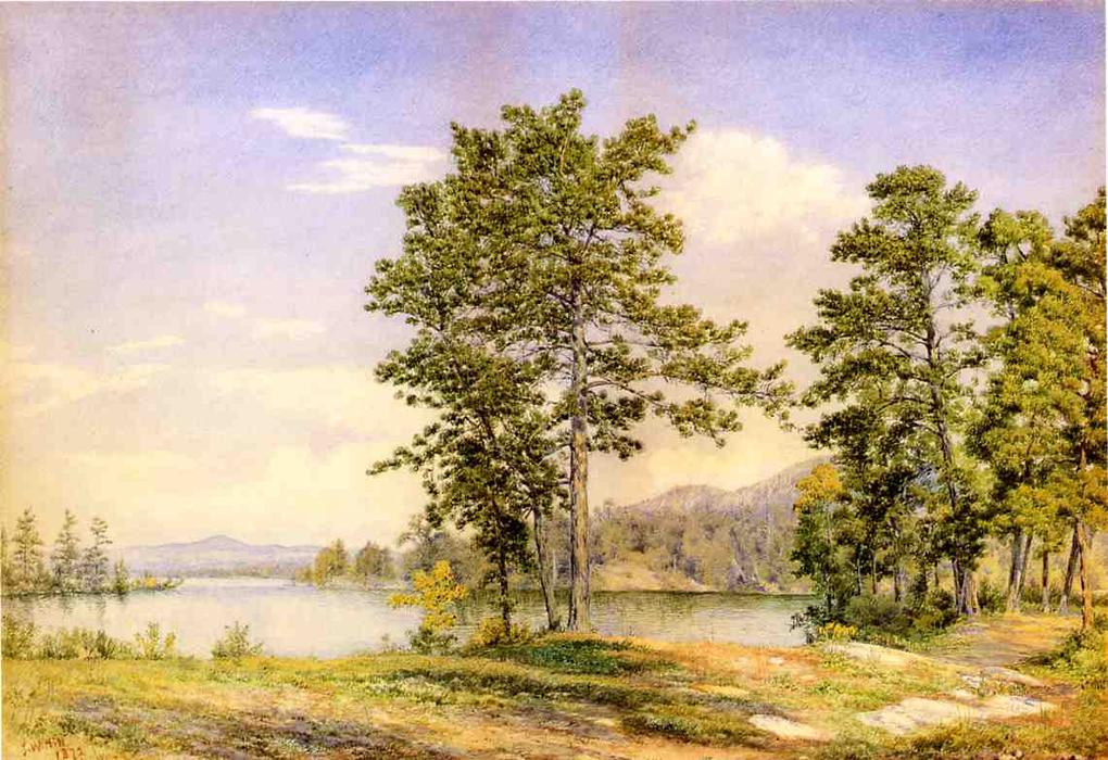 View Looking North Toward High Tor — John William Hill