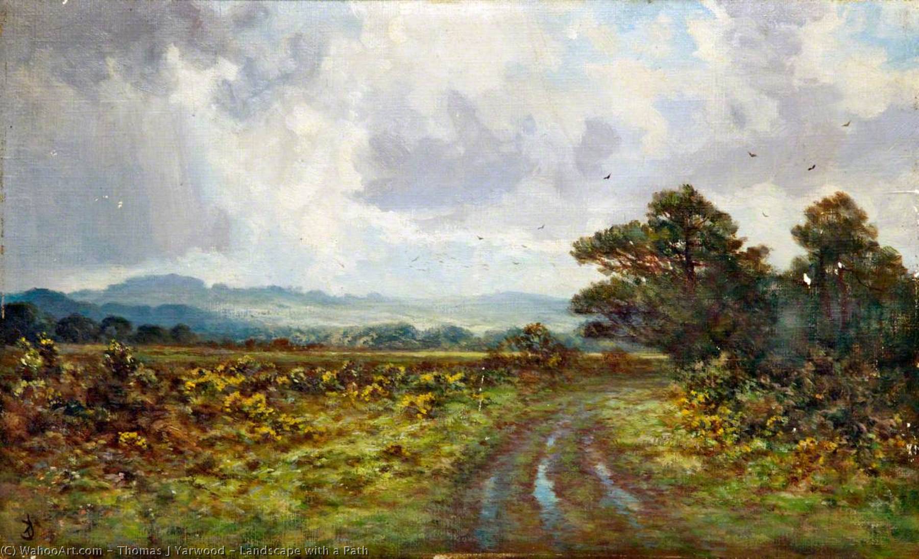 Landscape With A Path — Thomas J Yarwood