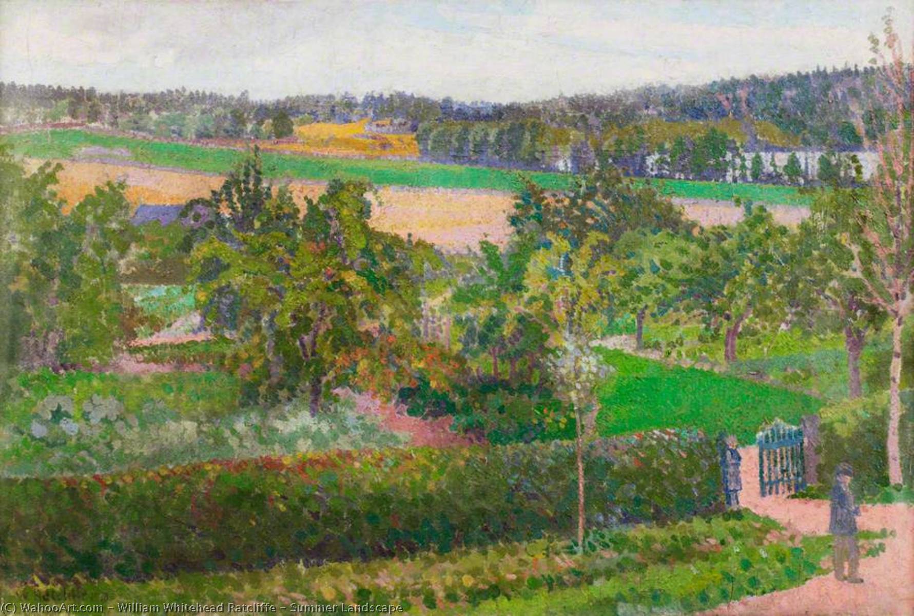 Summer Landscape — William Whitehead Ratcliffe