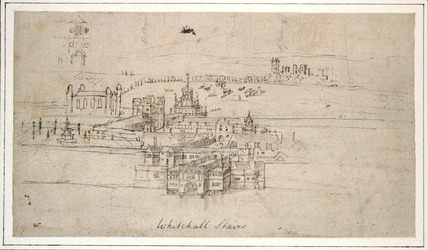 Whitehall Stairs — Anthonis Van Den Wyngaerde